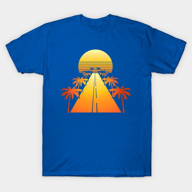 Retro Drive T-Shirt by ArtRight